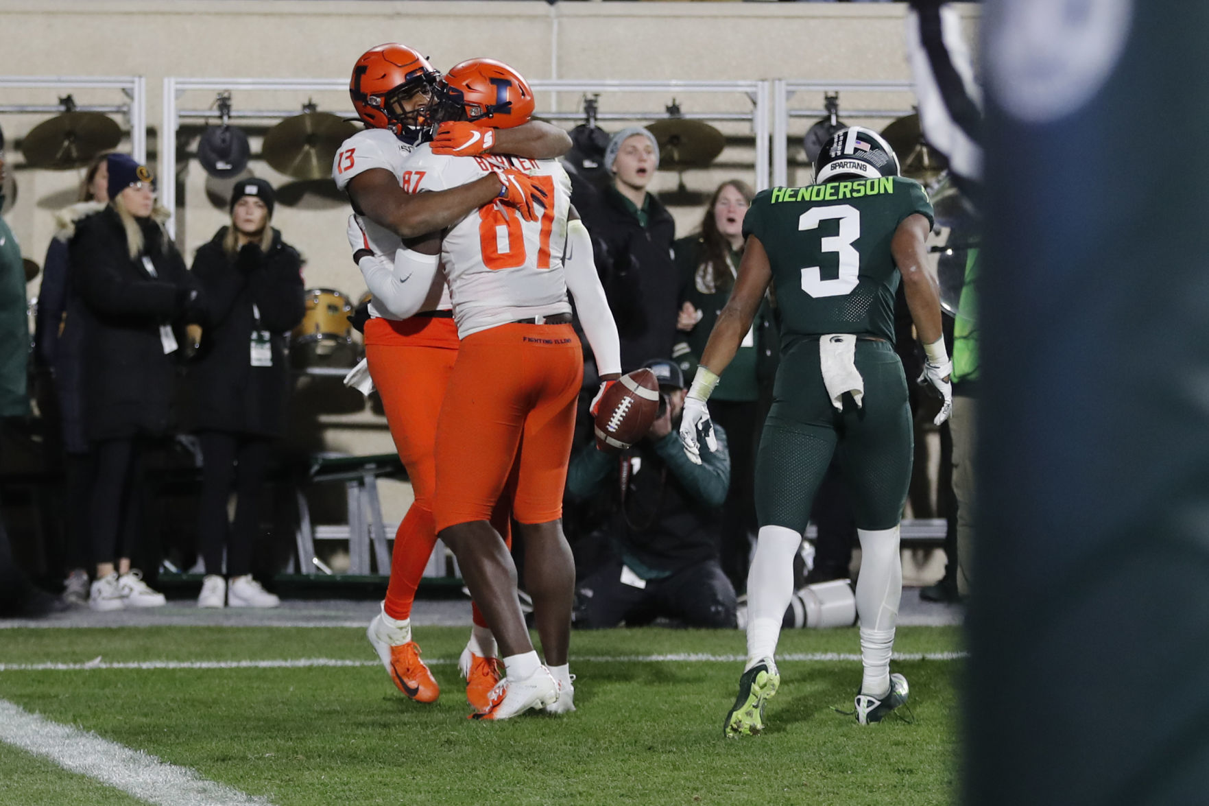 Illinois Michigan St Football
